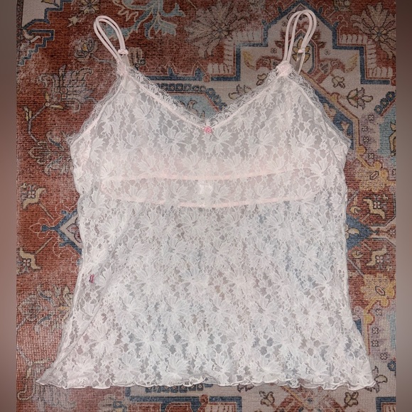 Lace Tank, Secret Treasures - Picture 1 of 3
